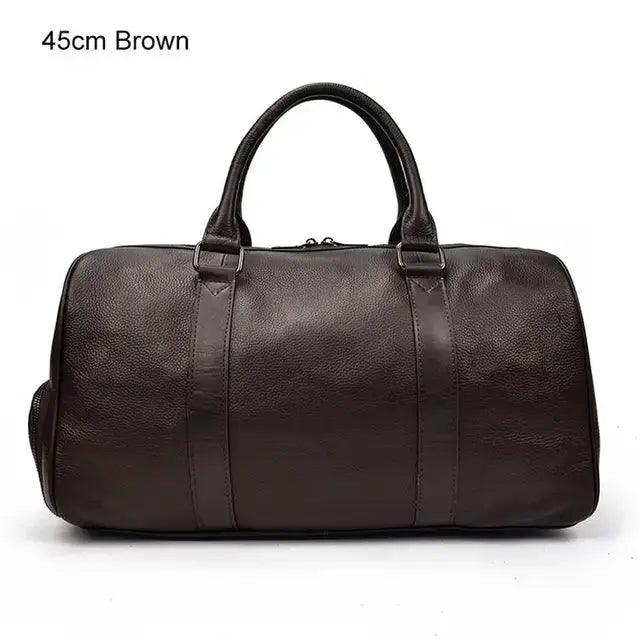 Genuine Leather Travel Bag - Sí Fashions