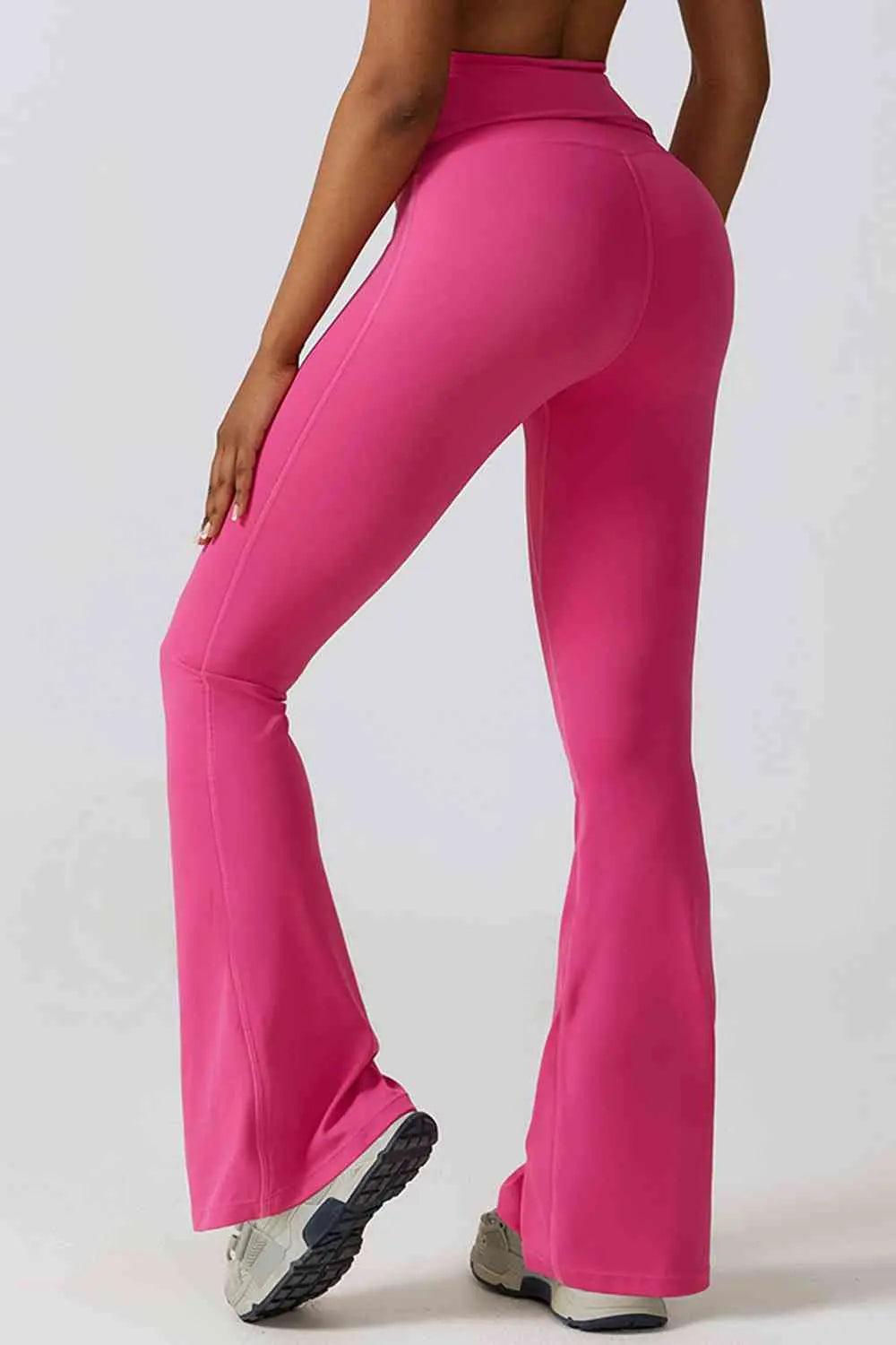 Halter Neck Flare Sport Jumpsuit - Sí Fashions