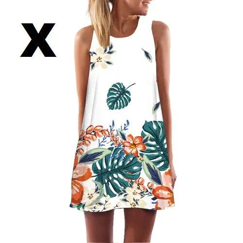 Sleeveless Summer Dress - Sí Fashions