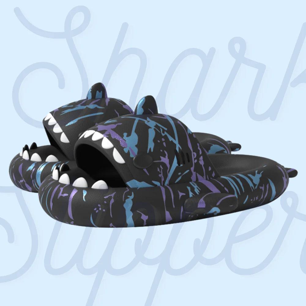 Rubber Shark Slippers - Sí Fashions