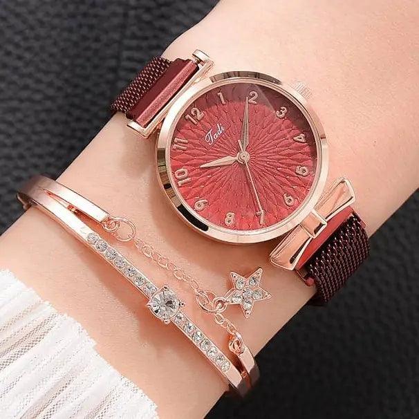 Luxury Magnetic Quartz Bracelet Watches - Sí Fashions