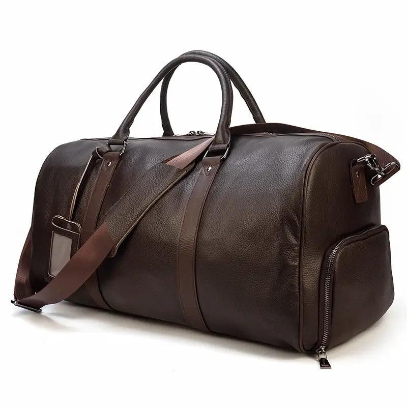 Genuine Leather Travel Bag - Sí Fashions