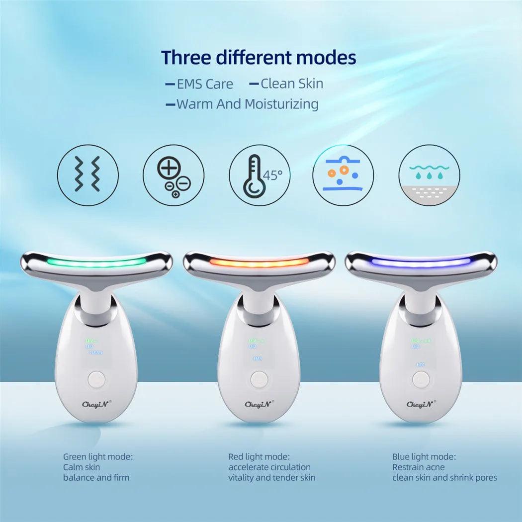 EMS Neck Face LED - Rejuvenate Skin - Sí Fashions