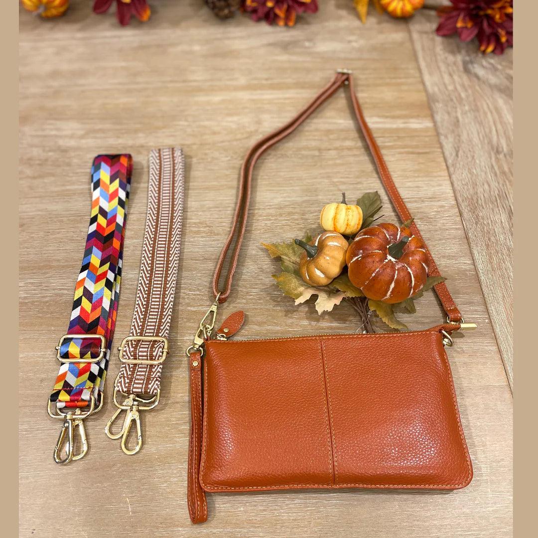 Leather Crossbody and Wallet - Sí Fashions