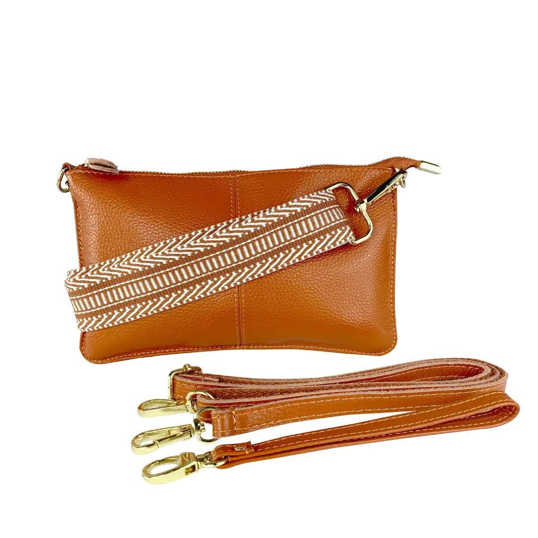 Leather Crossbody and Wallet - Sí Fashions