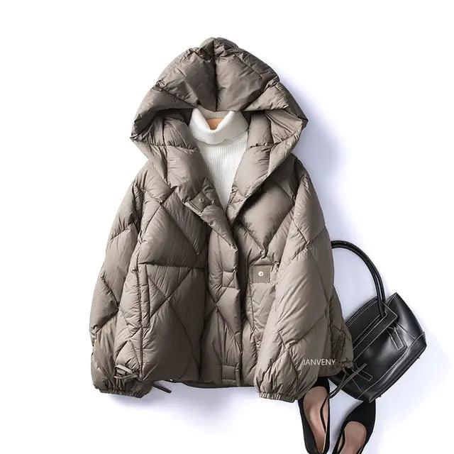 Winter New Fashion Duck Down Short Jacket - Sí Fashions