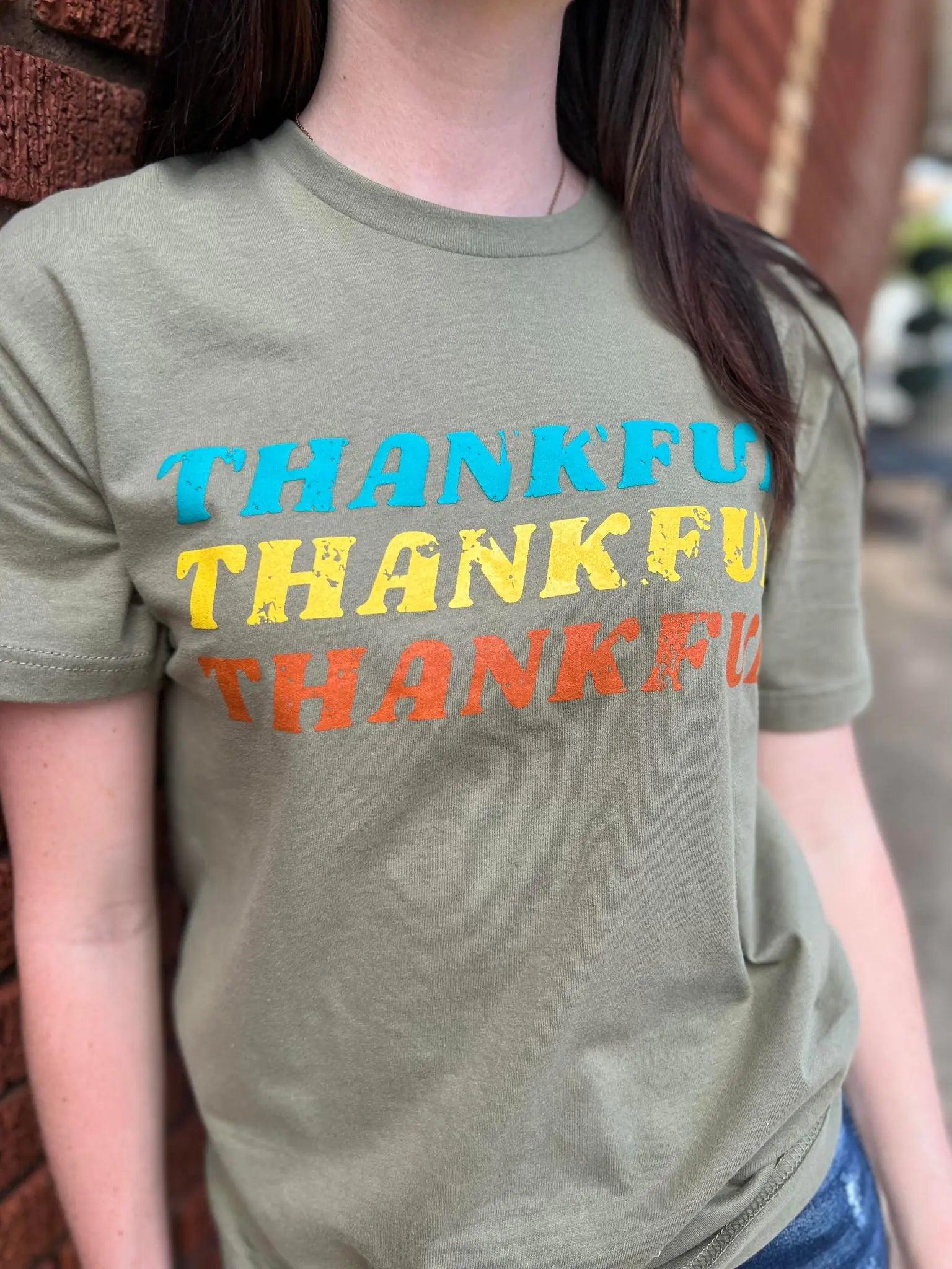 Thankful T-Shirt - Sí Fashions