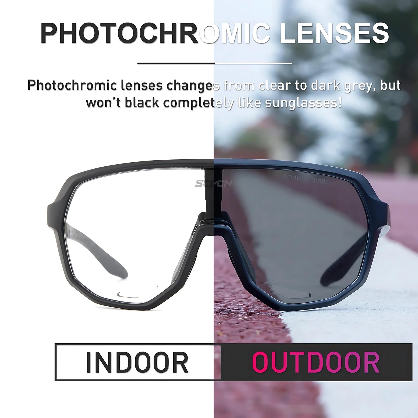 Photochromic All-Sport Sunglasses - Sí Fashions