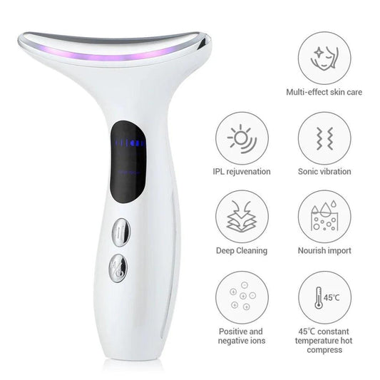 LED Red Light Beauty Massager for Skin Rejuvenation - Sí Fashions