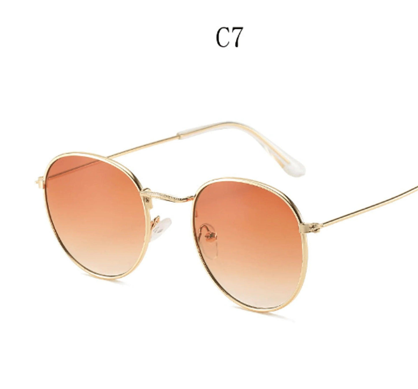 Small Retro Round Sunglasses for Women - Sí Fashions