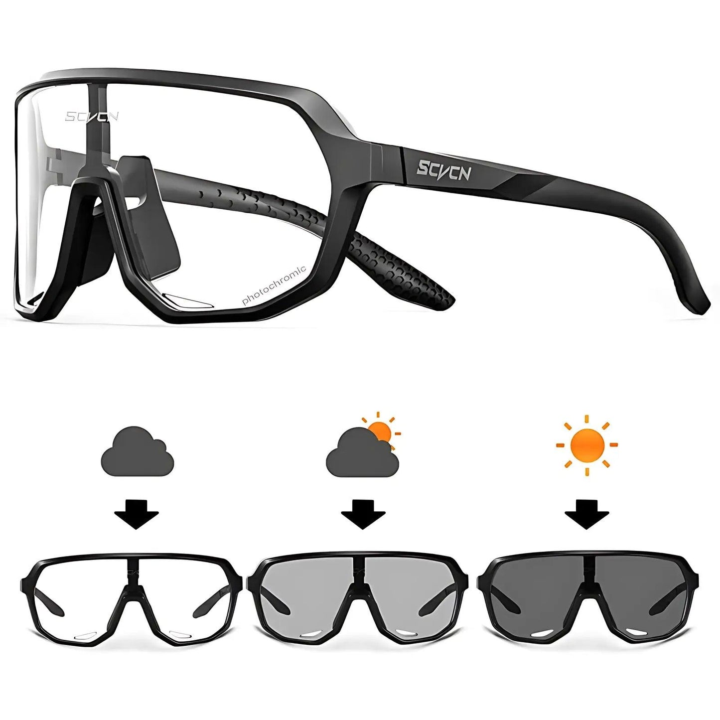 Photochromic All-Sport Sunglasses - Sí Fashions