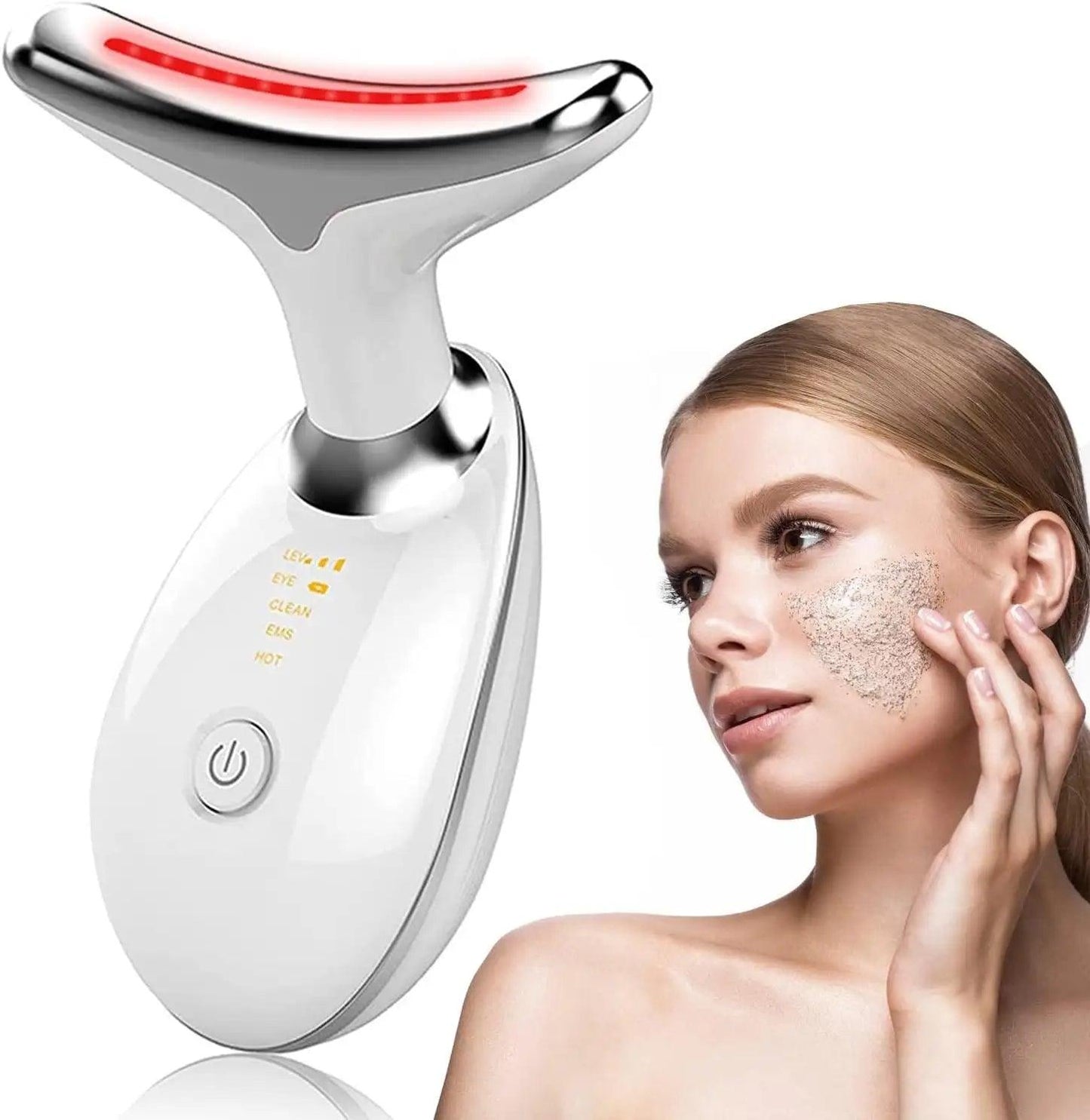 EMS Neck Face LED - Rejuvenate Skin - Sí Fashions