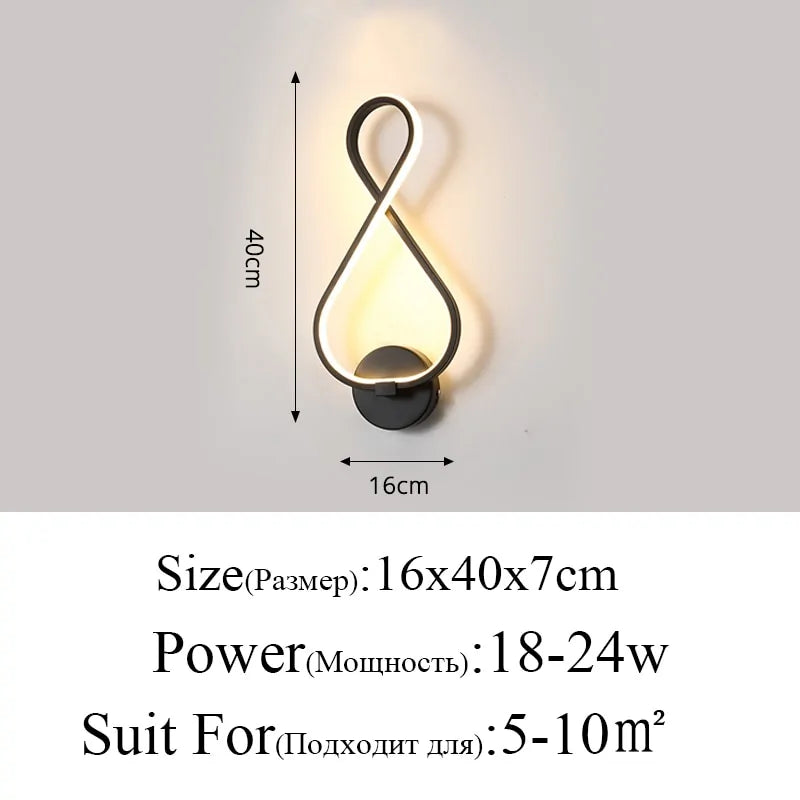 Modern Minimalist Wall Lamp