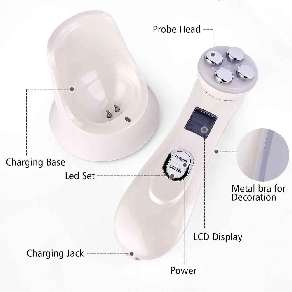 5-in-1 LED Skin Tightening Beauty Device for Radiant Skin - Sí Fashions