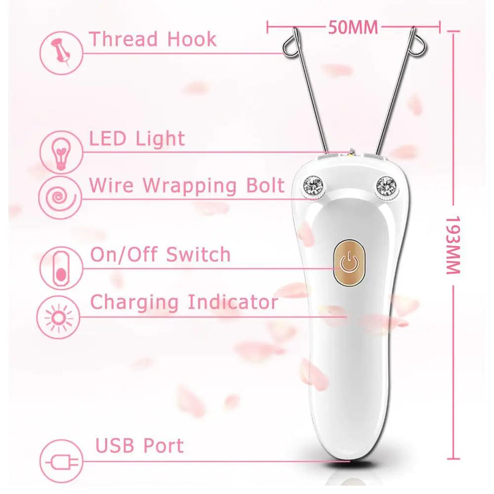 Electric Hair Remover Beauty Epilator - Smooth Hair Removal - Sí Fashions