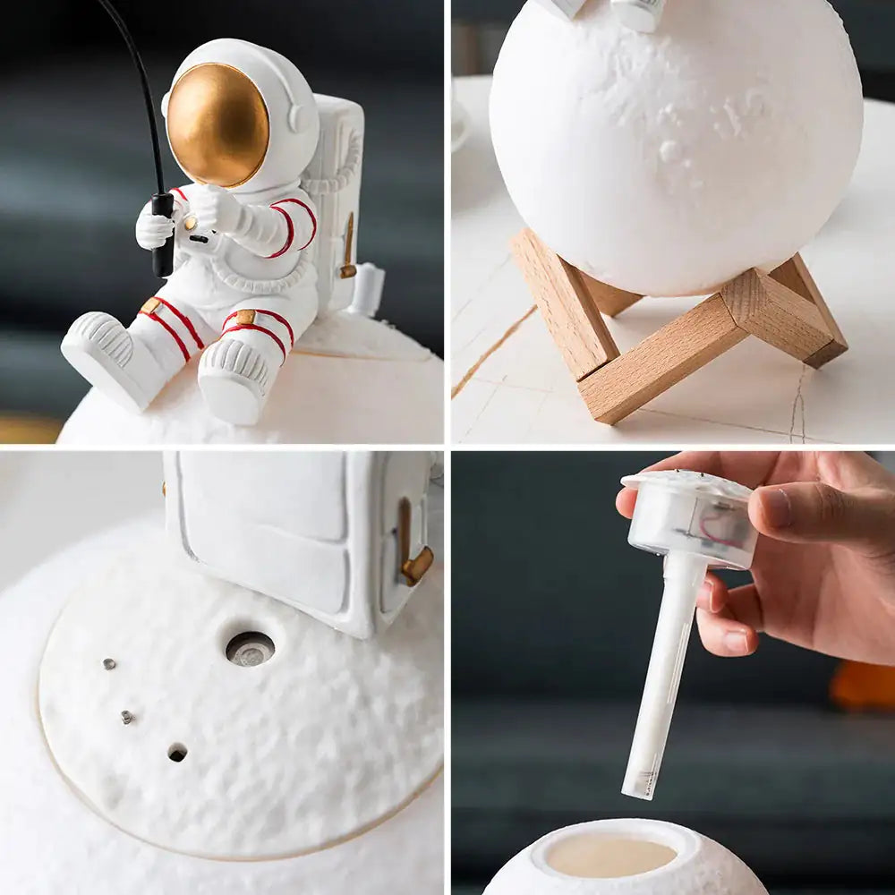 Astronaut Desk Lamp and Humidifier