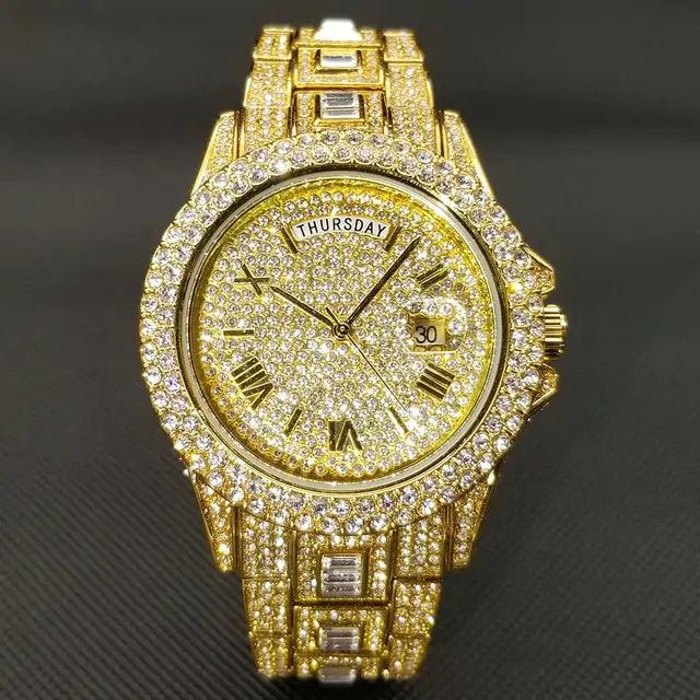 Men's Luxury Crystal Watches - Sí Fashions