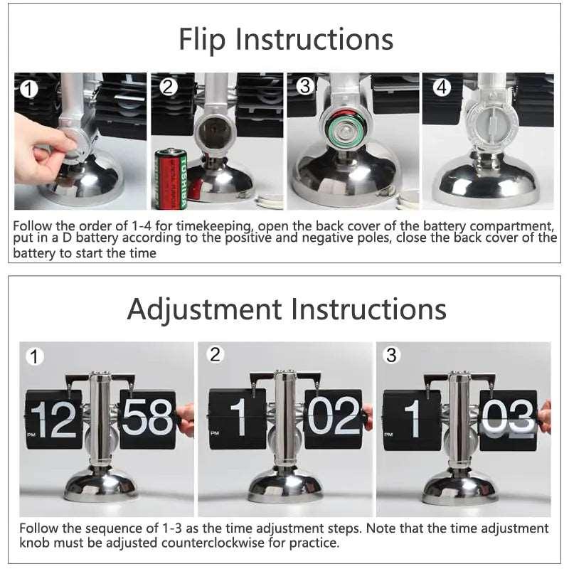 Classical Table Clock - Sí Fashions