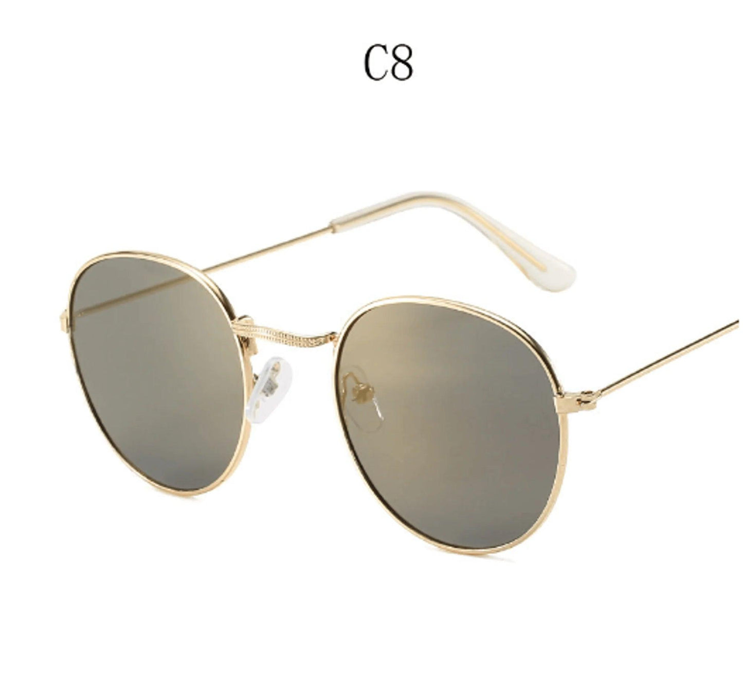 Small Retro Round Sunglasses for Women - Sí Fashions