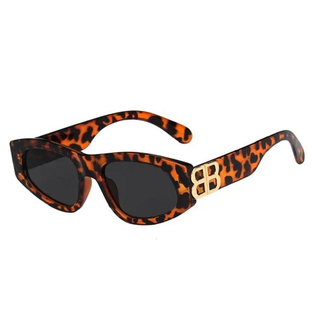 Small Square Frame UV400 Sunglasses Retro - Sí Fashions