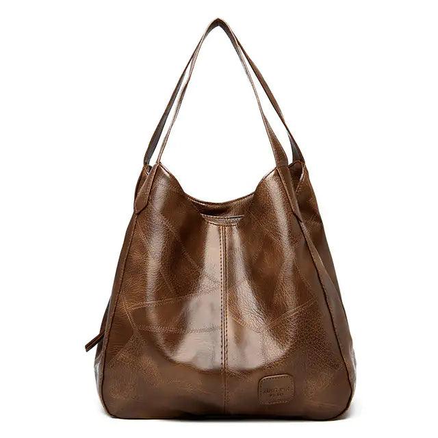 Vintage PU Leather Handbag For Women - Sí Fashions