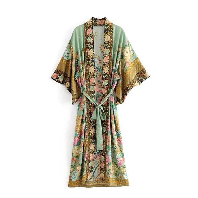 Queens Robe Beach Kimono - Sí Fashions