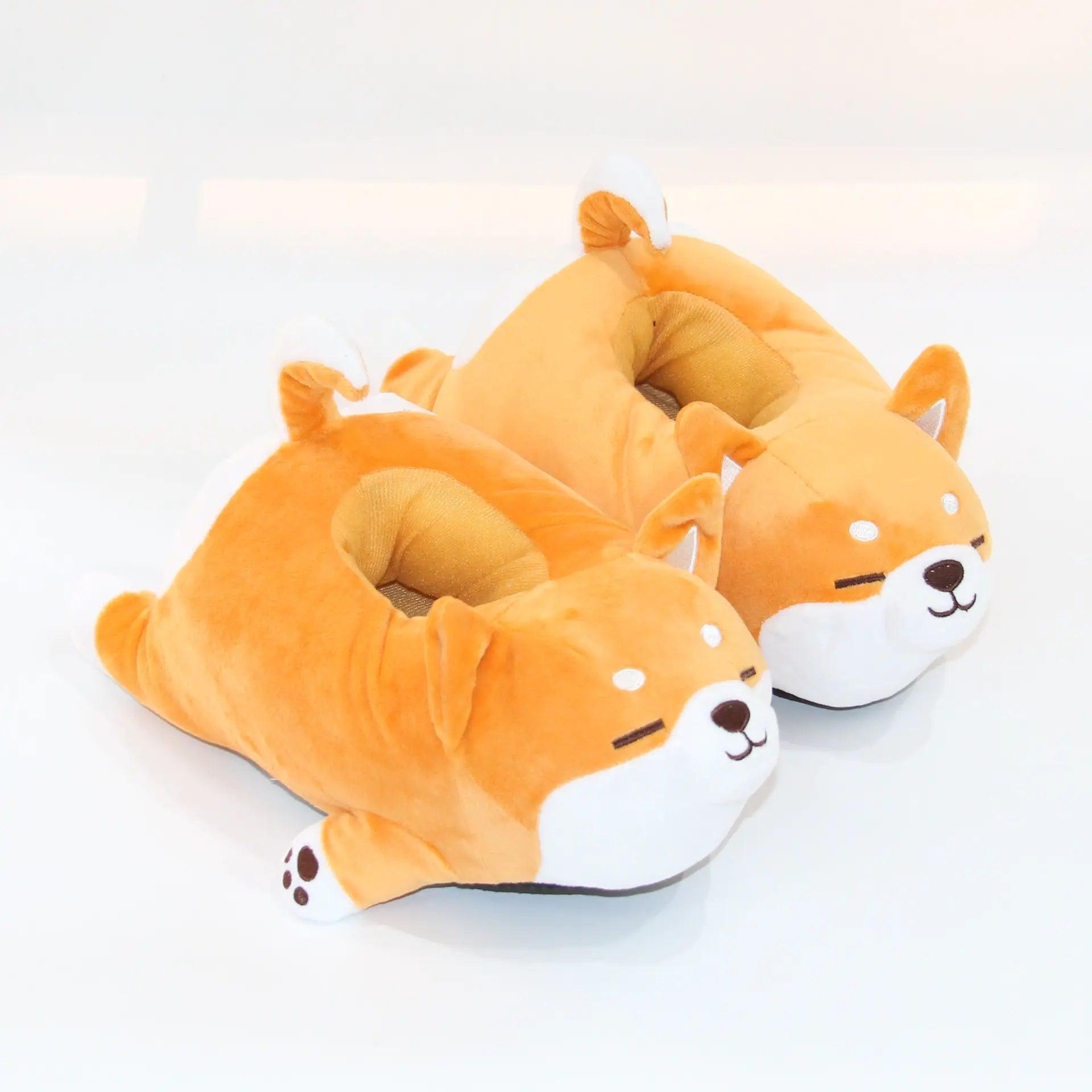 Teen Puppy Plush Slippers - Sí Fashions