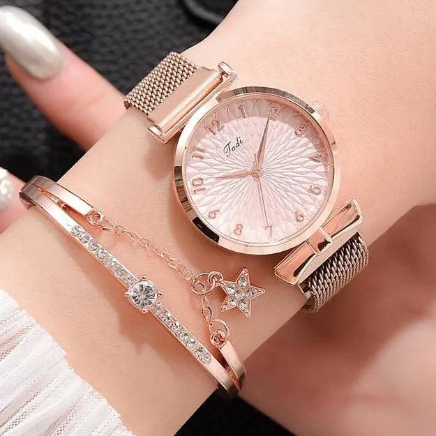 Luxury Magnetic Quartz Bracelet Watches - Sí Fashions