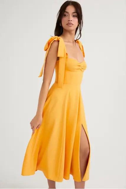 Casual Elegant Long Women's Summer Dress - Sí Fashions