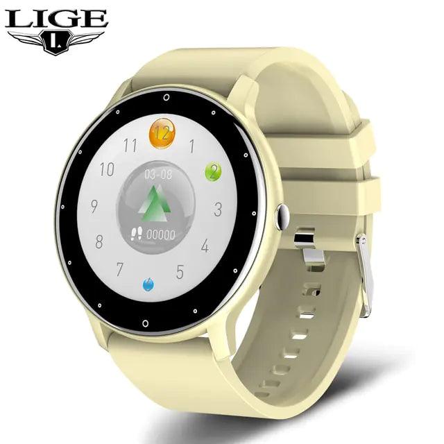 New Smart Watch Men Full Touch Screen Sport Fitness Watch - Sí Fashions