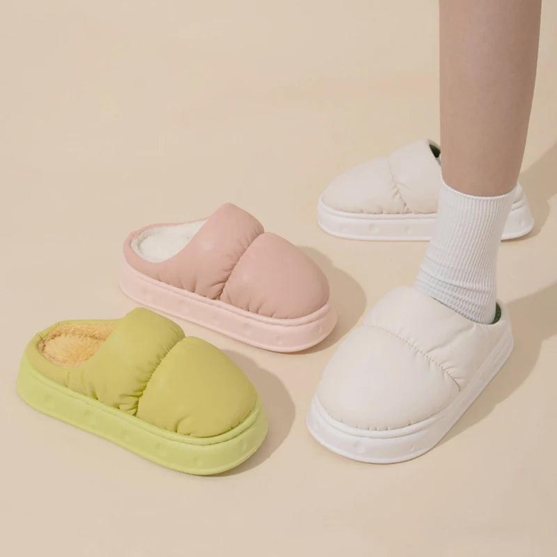 Thick Non-Slip Warm Slippers - Sí Fashions