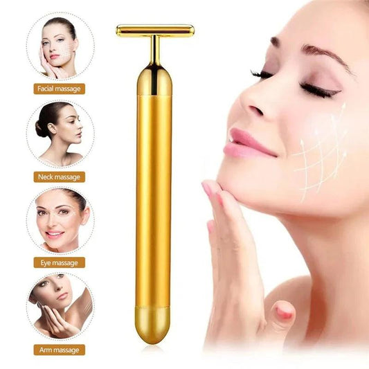 Energy 24K Gold T Beauty Bar Roller - Radiant Skin - Sí Fashions