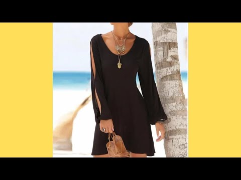 Beach Style Mini Dress