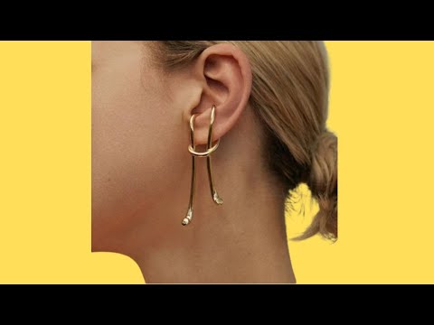 Mara Ear Cuffs: Modern Marvels in Gold-Plated Alloy