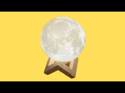 Humidifier Diffuser Luminaire Moon 3D