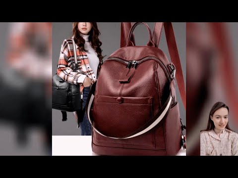 Women's Leather Backpack