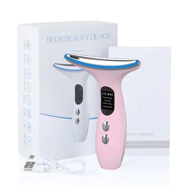 Microcurrent Face Beauty Device with EMS & LED Photon Therapy - Sí Fashions