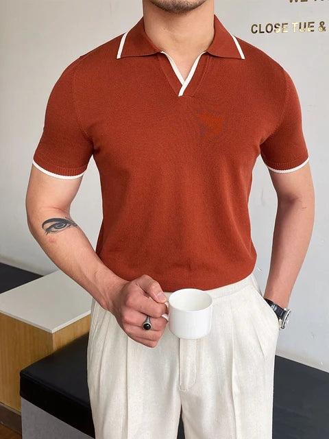 Summer Men Fashion Polo Shirts Short Sleeve - Sí Fashions