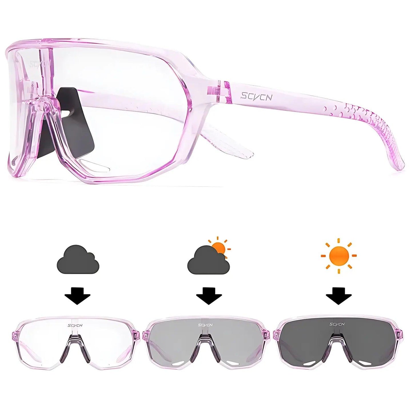 Photochromic All-Sport Sunglasses - Sí Fashions