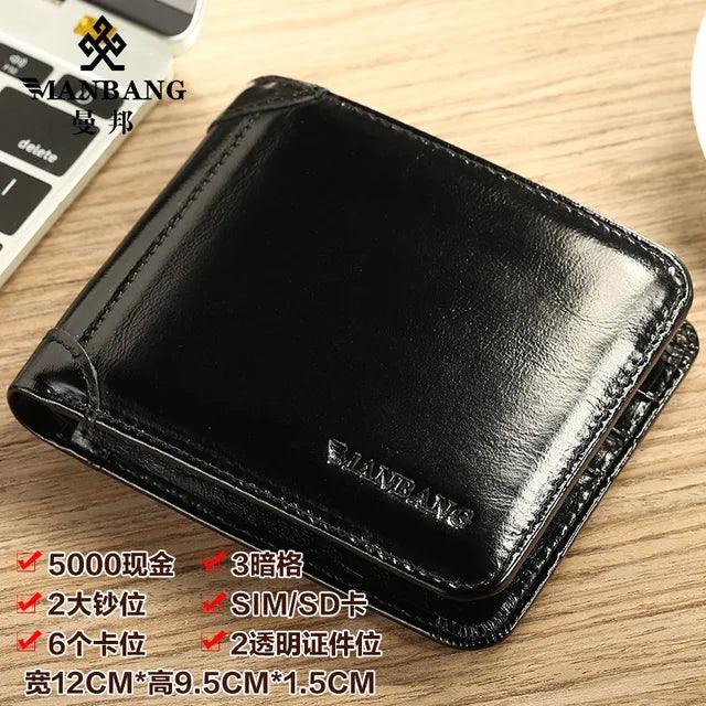 Men's Luxury Tri-Fold Wallet - Sí Fashions