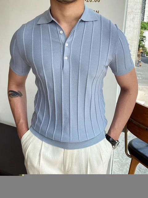 Summer Men Fashion Polo Shirts Short Sleeve - Sí Fashions