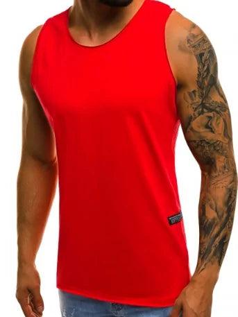 Men's Summer Casual Slim Sleeveless T-Shirt Top Blouse - Sí Fashions