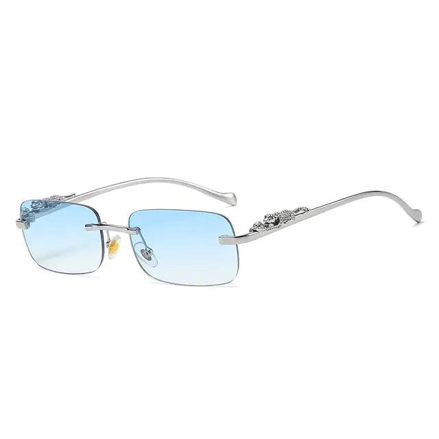 Vintage Rimless Square Sunglasses - Sí Fashions