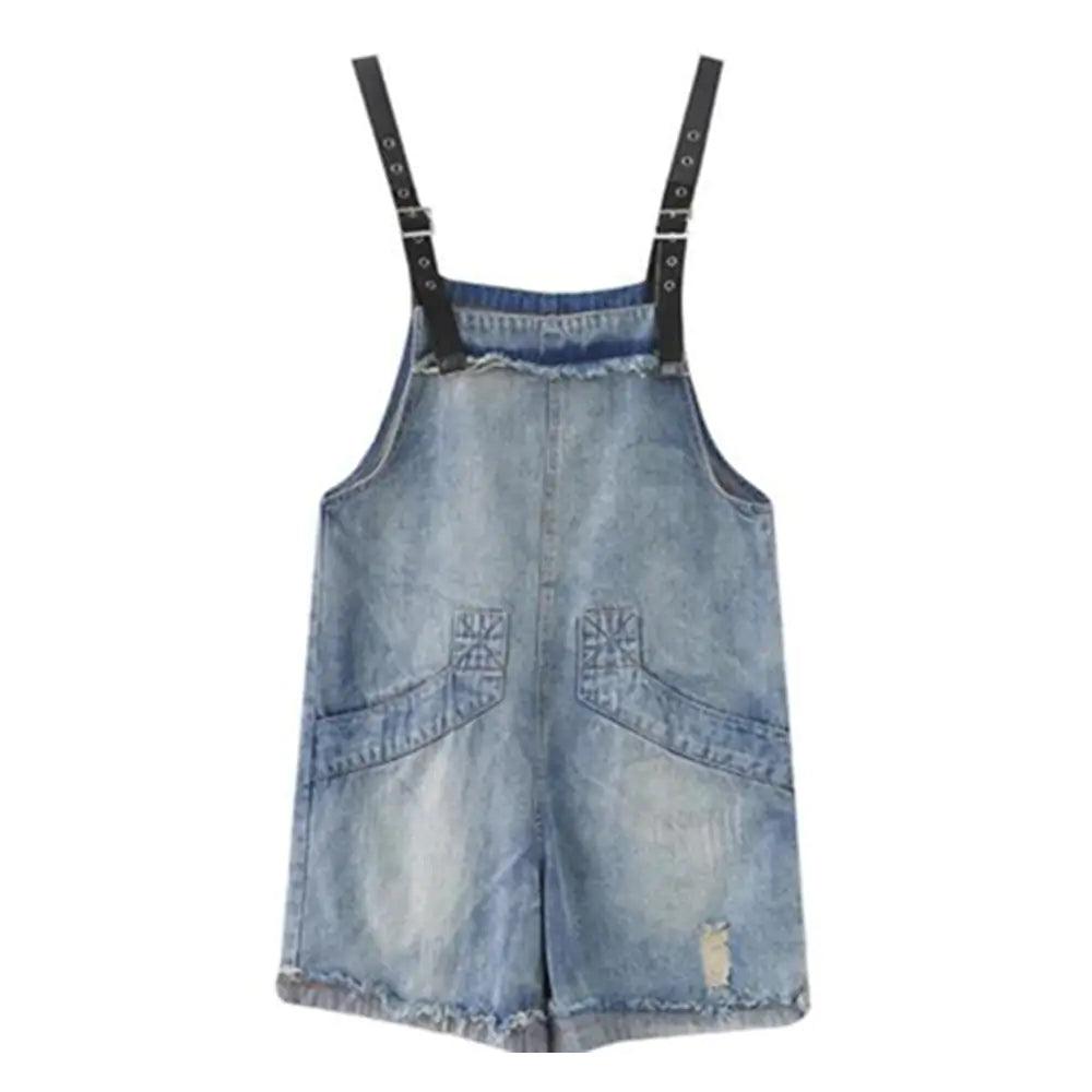 Summer Denim Rompers - Sí Fashions