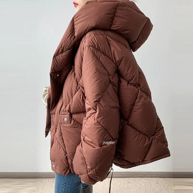 Winter New Fashion Duck Down Short Jacket - Sí Fashions