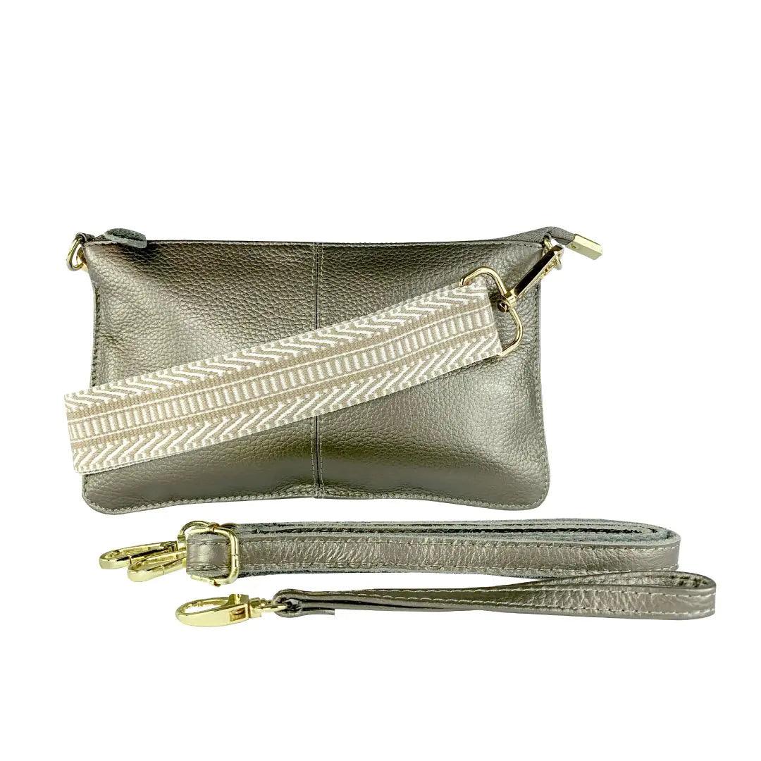 Leather Crossbody and Wallet - Sí Fashions