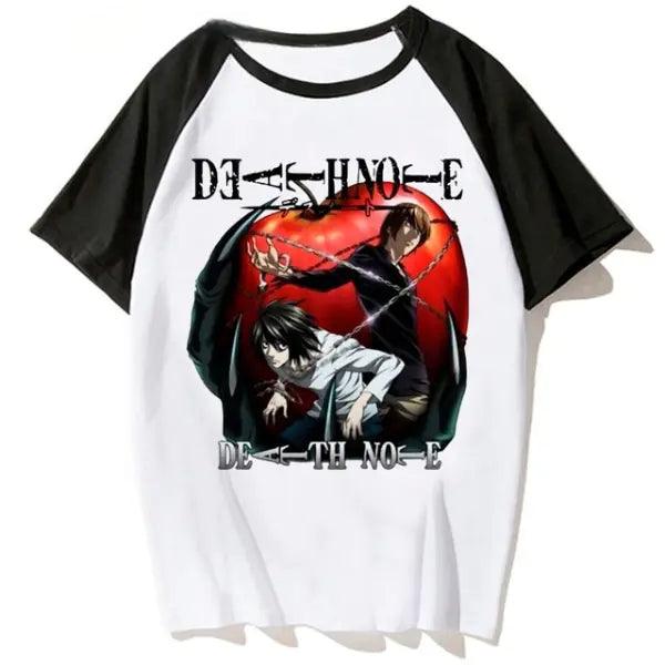 Death Note Anime T-Shirt: Kawaii Bleach Ichigo Graphic Tee - Sí Fashions