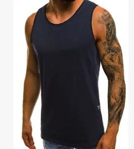 Men's Summer Casual Slim Sleeveless T-Shirt Top Blouse - Sí Fashions