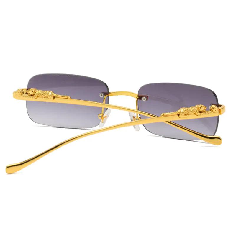 Vintage Rimless Square Sunglasses - Sí Fashions