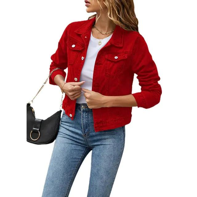 Women's Denim Jacket - Sí Fashions